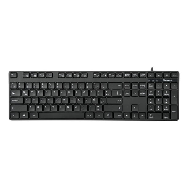 Teclado Targus USB Español QWERTY 104 Teclas Numérico | Lider