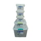 thumbnail image 1 of Set de 5 cajas plasticas, 1 caja wenbox de 45 listros, 1 caja wenbox de 15 litros, 3 cajas wenbox de 6 litros, 1 of 2