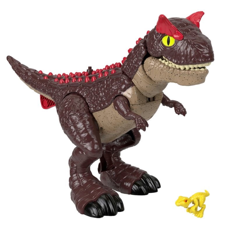 Imaginext - Figura Dinosaurio Carnotaurus Modo Defensa.
