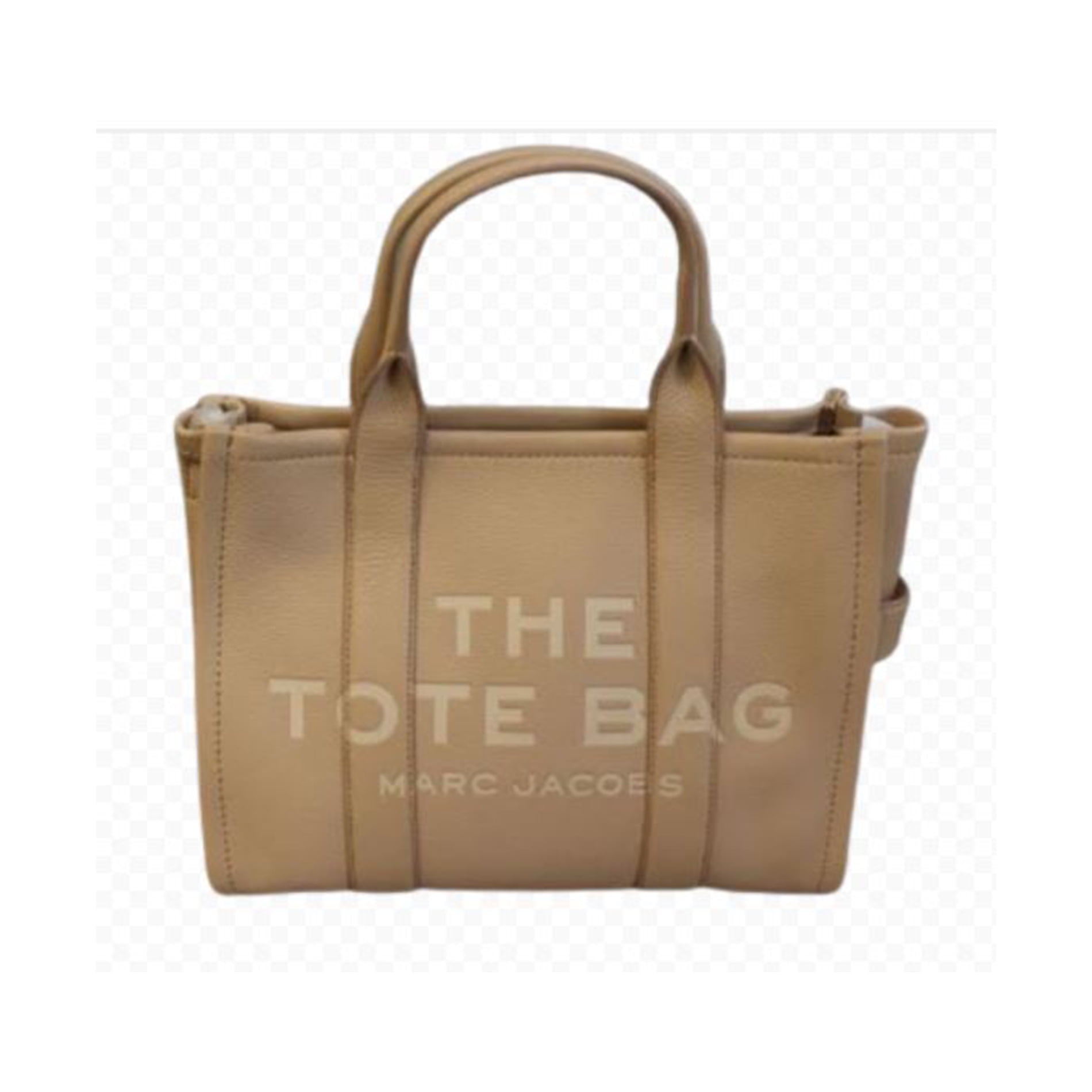 Marc Jacobs Bolso Tote Mediano Cuero Camel