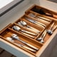 thumbnail image 2 of Organizador Cubiertos Expandible Madera Acasia Oslo Simplit, 2 of 7