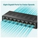 thumbnail image 4 of Switch LAN 8 Puertos RJ45 Escritorio LS1008G, 4 of 5