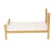thumbnail image 3 of Muebles Para El Hogar Dormitorio Para Mu?ecas Blythe 1/16 Juguete De Regalo Cama Individual Dorado, 3 of 5