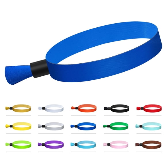 Pulsera desechable Comflora 100 piezas azul