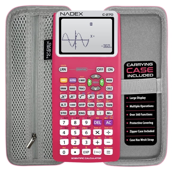 Calculadora Científica C 270 Rosa Con Estuche