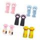 thumbnail image 1 of Topes Para Agujas De Tejer Con Forma De Pata De Gato, Fundas Para Agujas De Tejer DIY Para Acolchar Calcetines (10 Unidades), 1 of 5