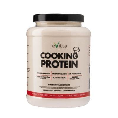 Suplemento Alimentario Cooking Whey 1.28 Kg Revitta