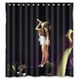 thumbnail image 1 of Cortina de ducha Ariana Grande, juego de cortinas de baño con ganchos, tamaño 66 x 72 pulgadas, 1 of 3