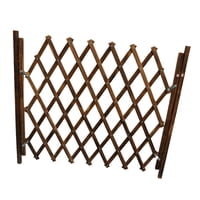 Ioensy - Puerta De Madera Para Perros Expansión Pantalla Interior Protector De Puerta Retráctil
