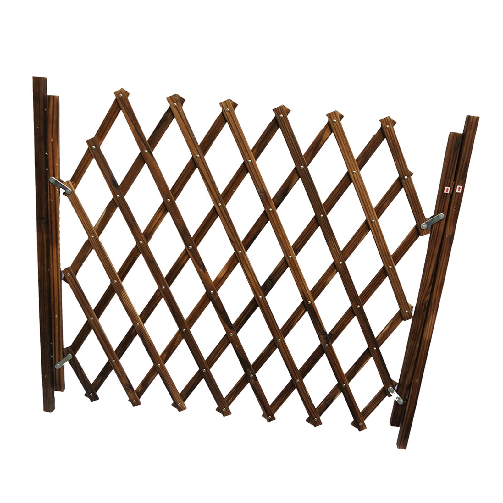 Ioensy - Puerta De Madera Para Perros Expansión Pantalla Interior Protector De Puerta Retráctil