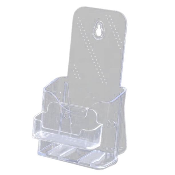 Soporte Para Folletos, Tarjeta De Presentación, Folleto, Documento, Acrílico, Soporte De Exhibición Para Tarjetas De Visita, A6, 1 Nivel