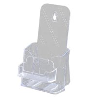 Ioensy - Soporte Para Folletos, Tarjeta De Presentación, Folleto, Documento, Acrílico, Soporte De Exhibición Para Tarjetas De Visita, A6, 1 Nivel