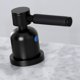 thumbnail image 2 of Grifo Kingston Brass Kaiser FSC8920DKL de instalación extendida, negro mate, 2 of 8