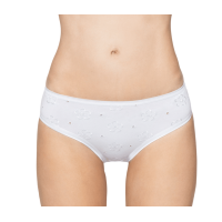 Lady Genny - Bikini Cotton Spandex Bordado