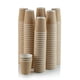 thumbnail image 1 of Juego de 150 vasos de papel Kraft con aislamiento ondulado de 350 ml - NYHI, 1 of 5
