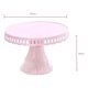 thumbnail image 4 of Soporte Para Tortas De Plástico Rosa Claro, Alzador Circular Con Pie Para Exhibir Postres, 4 of 10