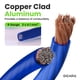 thumbnail image 2 of Aluminio revestido de cobre azul translúcido Wire GearIt calibre 8 (7,62 m), 2 of 8