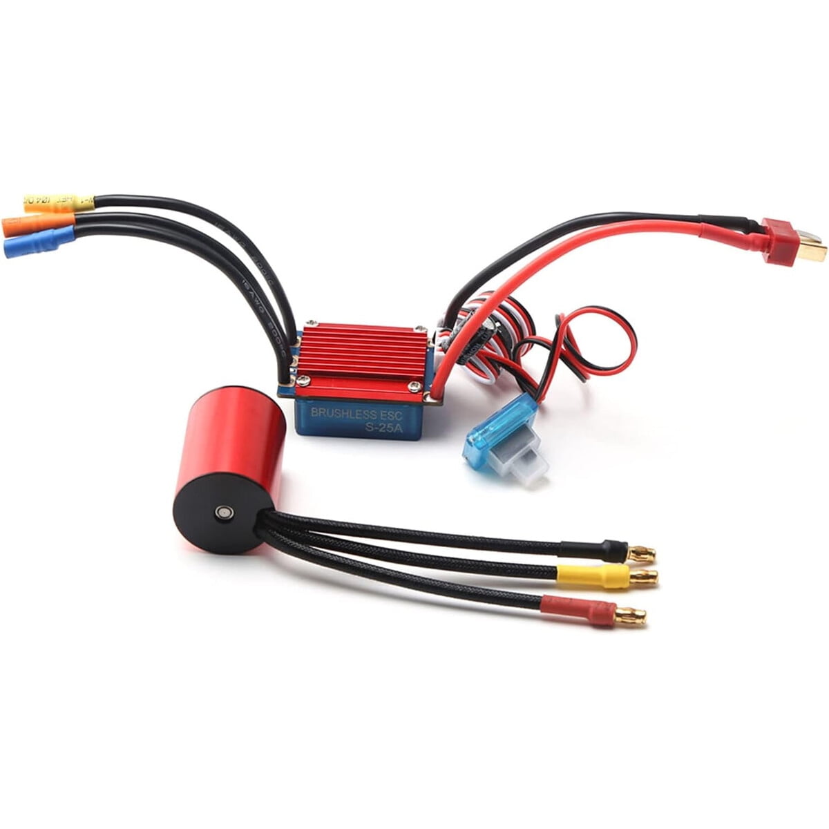 Motor Brushless Goolrc S2435 4800kv 25a Para Auto Rc 116 118