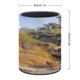 thumbnail image 2 of Árbol de la Vida-theme Cylinder Pen Holder Pencil Organizer with Flannel Lining PVC Leather Material Cardboard Base for study work 10*8CM, 2 of 6