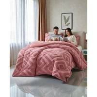 Myl Todo Hogar - Cubrecama 2 Plazas Chiporro Diseño Geometrico Extra Suave