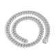 thumbnail image 1 of Cadena de Eslabones Cubanos para Hombre Sólida Gruesa Grande Hip Hop con Hielo, Collar de Cadena Cubana de 12 Mm de Ancho para Hombre, Cadena de Eslabones Cubanos Miami Extra Brillante, 16-24, 1 of 7