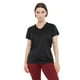 thumbnail image 1 of Polera Mujer Deportiva Poliéster V-Neck Negro Corona, 1 of 5
