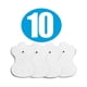 thumbnail image 1 of Repuestos Parches Chupones de Electrofísico Pack 10 Tens, 1 of 3