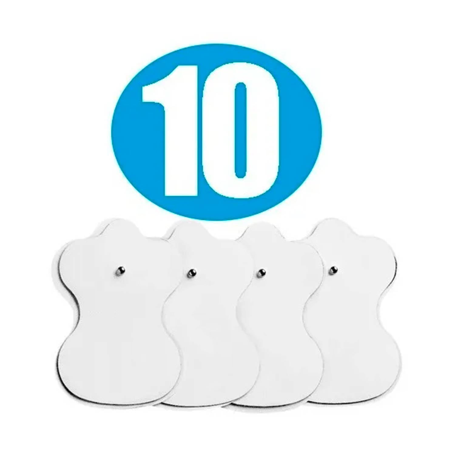 Kimale - Repuestos Parches Chupones De Electrofísico Pack 10 Tens