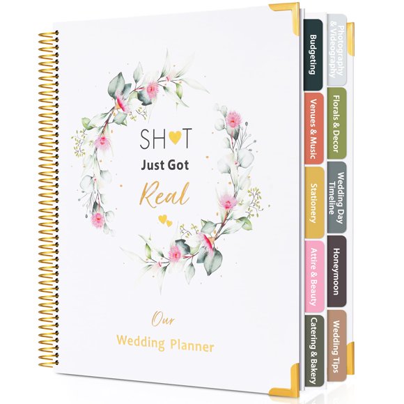 Organizador y libro organizador de bodas ROXBURGH, 176 páginas