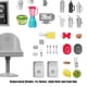 thumbnail image 4 of Piezas de repuesto para el set de juego Fresh 'n Fun Food Truck Barbie Doll, GMW07, 4 of 5