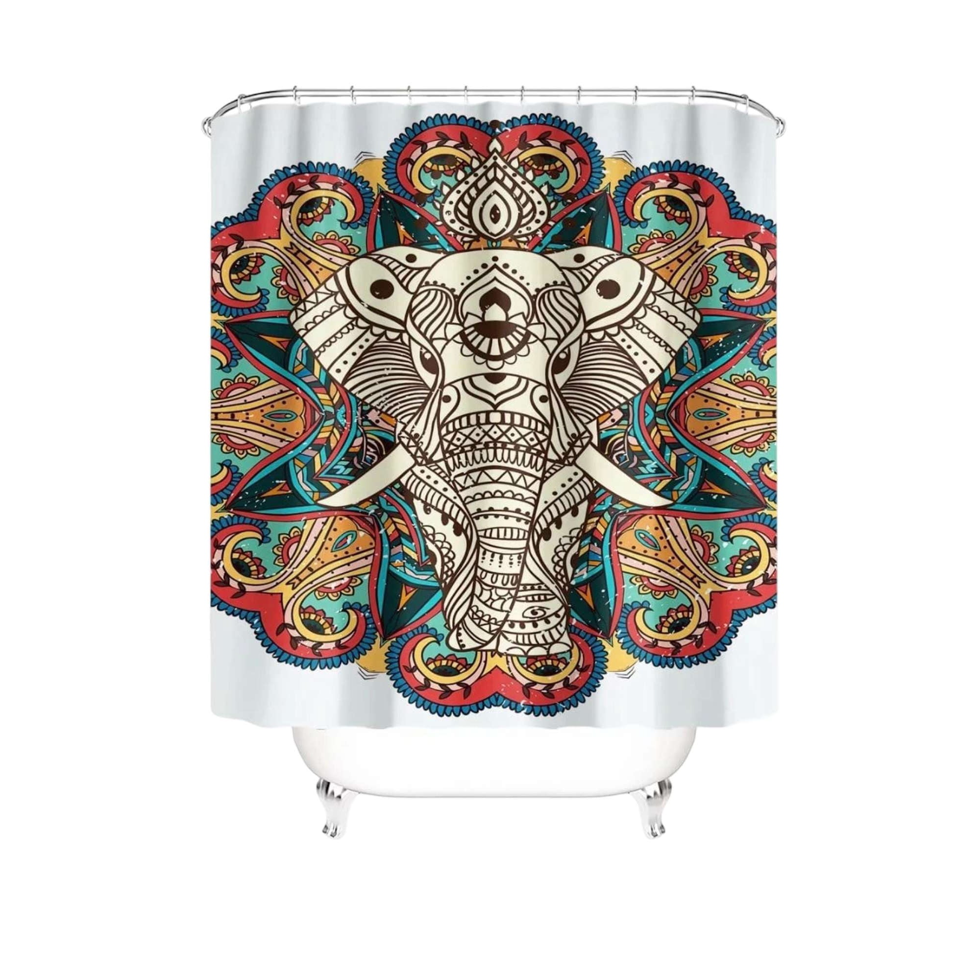 Genérico - Cortina De Baño Con Forro De Ducha 180 Cm L12