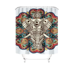 Genérico - Cortina De Baño Con Forro De Ducha 180 Cm L12