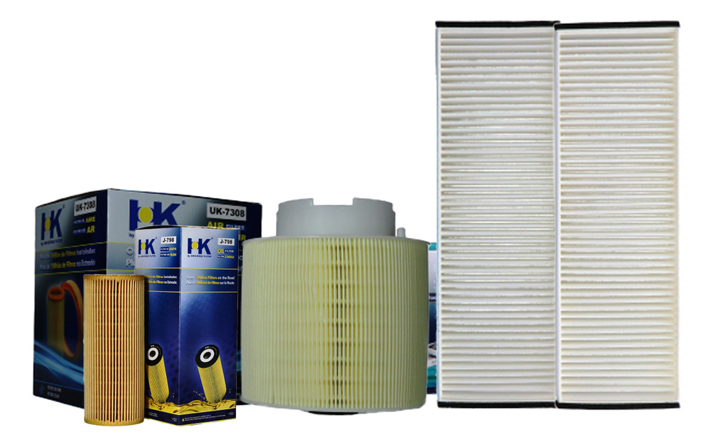 Repuestos Del Sol - Kit Filtro Aceite Aire Polen Para Audi A6 3 2 2007 2009
