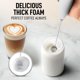 thumbnail image 2 of Espumador de Leche Zulay Kitchen Doble Batidor Blanco, 2 of 8