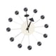 thumbnail image 4 of Reloj De Pared De Bola Redonda, Simple, De Mediados De Siglo, Para Sala De Estudio, Decoración De Dormitorio, Relojes, Bola Negra, 4 of 5