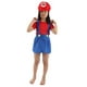thumbnail image 2 of Disfraz Mario Bros Niña Incluye Sombrero, Guantes Y Bigote, 2 of 2