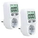 thumbnail image 5 of Monitor De Potencia Retroiluminación Watt Meter Wattmeter Tester Monitor Power Para Hotel, 5 of 5
