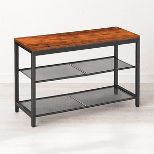 Klik Muebles - Banco Organizador Estilo Industrial Con 3 Niveles