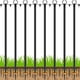 thumbnail image 1 of Juego de 8 postes de metal ajustables de 3 m para luces de cadena NSHWFW, 1 of 7