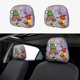 thumbnail image 1 of Doug Funda Protectora Universal para Reposacabezas de Coche, Funda Elástica para Reposacabezas de Asiento de Auto, Funda de Tela Antipolvo, Accesorios de Interior 2 Piezas, 1 of 6