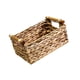 thumbnail image 2 of Cesta De Almacenamiento Hecha A Mano Cesta De Jacinto De Agua Maciza Para Cocina Hogar Escritorio Mediano, 2 of 5