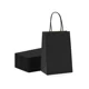 thumbnail image 1 of Bolsa Papel Kraft Para Cotillón Pack 12 Unidades Negro, 1 of 2