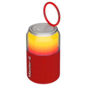 Parlante Portable Bluetooth 5.4 Ipx3 Mgsplash Rojo Master-G