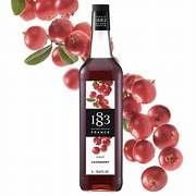 1883 - Jarabe Sirup Cramberry Cranberry Maison Routin Frances Syrup 1L