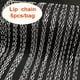 thumbnail image 1 of 5PCS 16-30inch Silver Plated Link Chain With Stamp Necklace With Lobster Clasps For Jewelry Making, 1 of 5