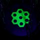 thumbnail image 4 of Pegatina de vinilo fosforescente Firefly (Verde) para Disc Golf – Hive, 4 of 4