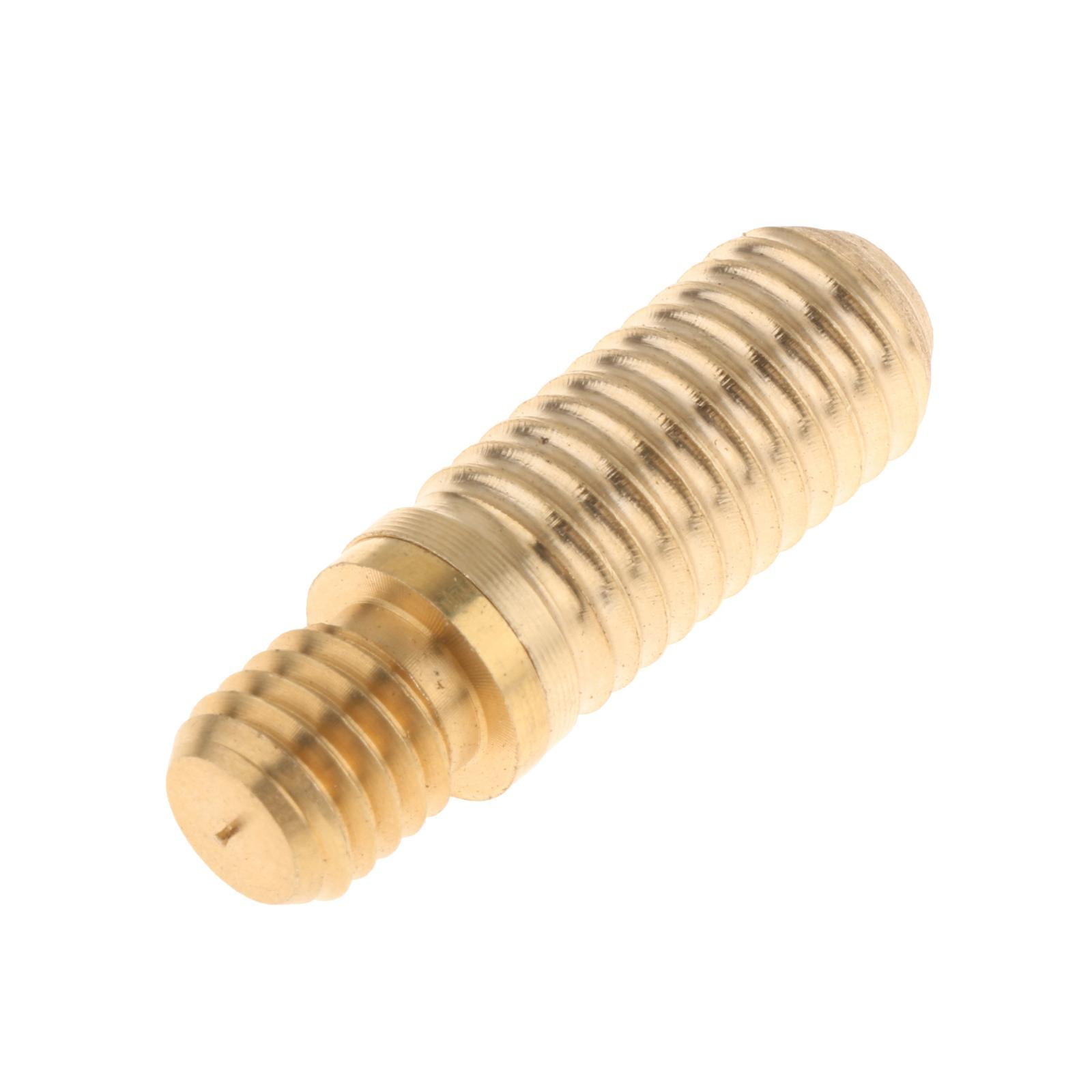 Ioensy - Tornillo Para Junta De Taco De Billar, Tornillos De Extensión, Pieza De Latón, Tornillo Para Taco De Billar, 11mm X 33mm, 11mm X 27mm