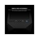 thumbnail image 2 of Rosewill Gabinete Para PC Gaming ATX Torre Media Vidrio Templado, 2 of 6