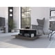 thumbnail image 3 of Mesa De Centro 37 x 100 x 80 Cm Café Oscuro Y Negro, 3 of 10