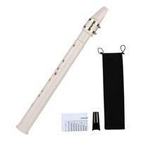 Bothyi - Mini Saxofón De Bolsillo Instrumentos Profesionales Para Amantes De La Música Adulto Niños Blanco
